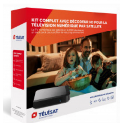 Kit TÉLÉSAT (parabole,...