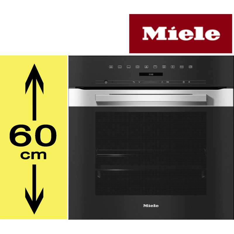 four encastrable Miele 60cm inox PerfectClean 76l Rail coulissant