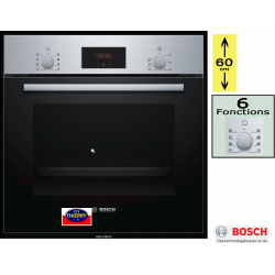 Four encastrable 60cm CLASSE_A Bosch Inox EcoClean Direct Air pulsé 3D