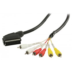 Câble 6 cinch rca phono M /...