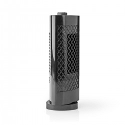 Ventilateur Colonne de Bureau Hauteur 30 cm 3 Vitesses Oscillation Noir